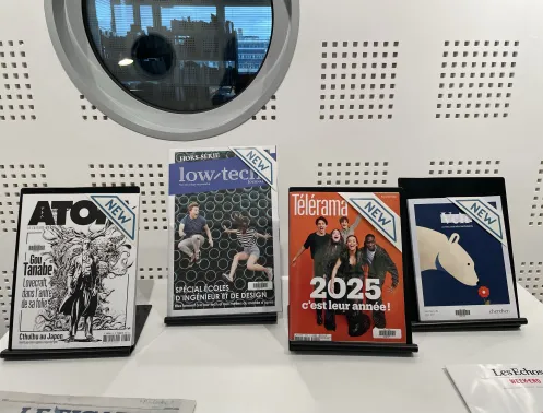 nouveaux titres espace presse
