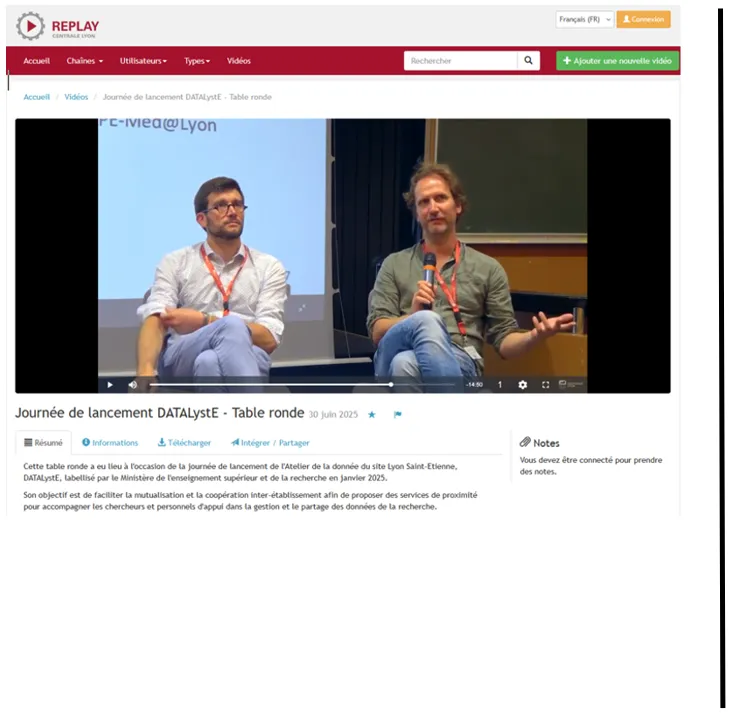 DATALystE roundtable